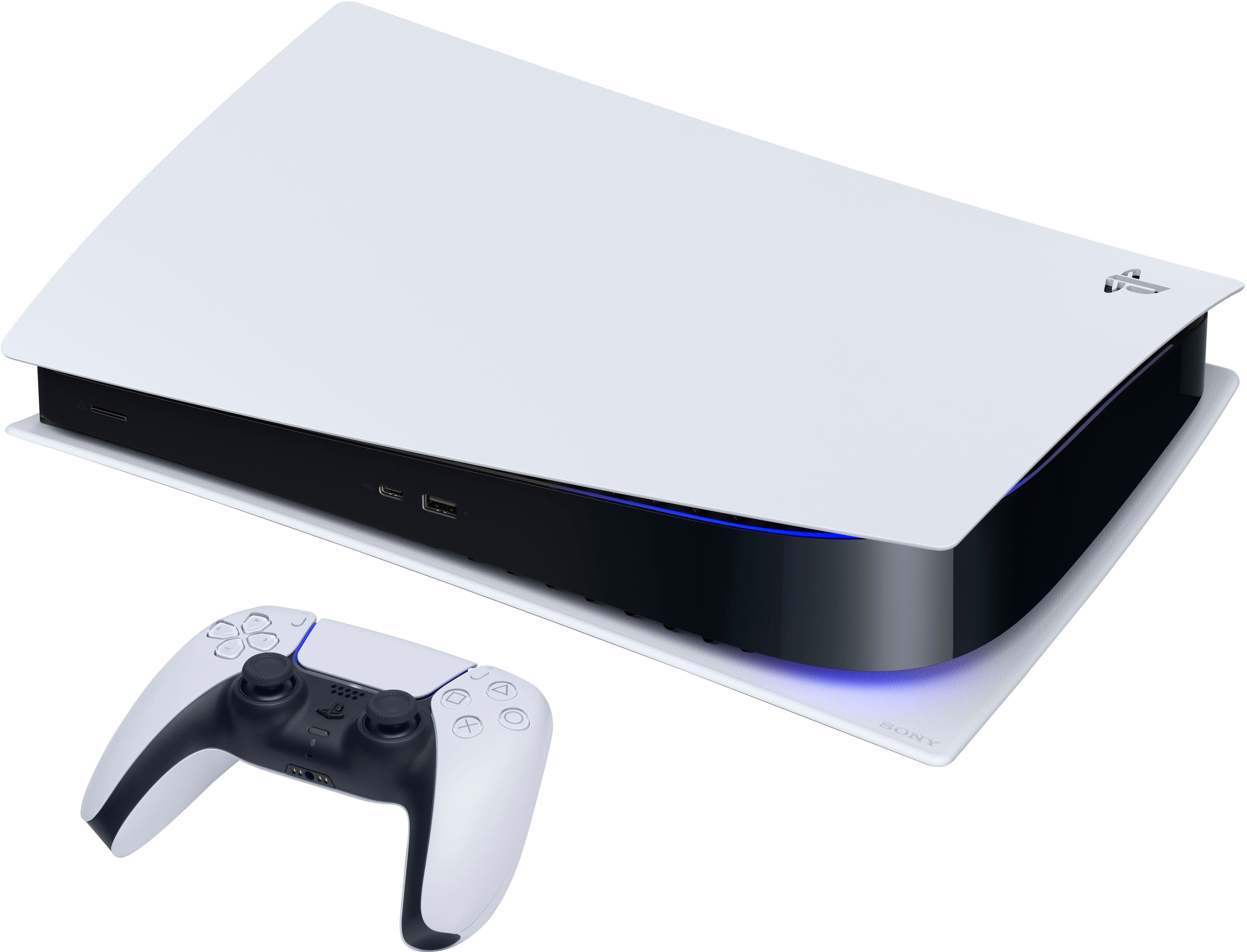 Best Buy: Sony PlayStation 5 Digital Edition Console White 1000031650