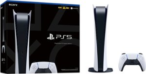 Sony - PlayStation 5 Digital Edition Console - Front_Zoom
