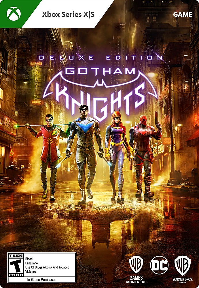 Gotham Knights Deluxe Edition Xbox Series X, Xbox Series S [Digital]  G3Q-01442 - Best Buy