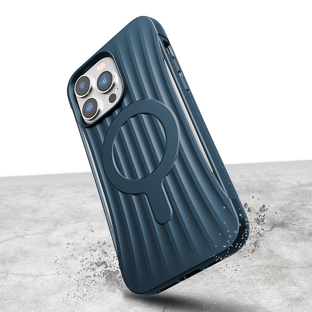 Best Buy Raptic Clutch Case for Apple iPhone 14 Pro Max Marine Blue 493314