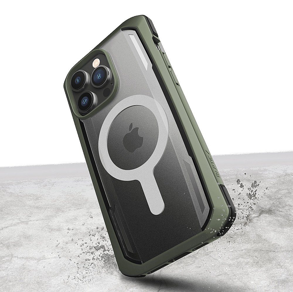 RHINOSHIELD Bumper Frame Case For iPhone 15 Pro CrashGuard - Shockproof  Grey