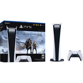 Sony PS5 Digital Edition with God of War Ragnarok Bundle