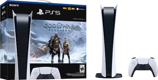 Sony PlayStation 5 Digital Edition God of War Ragnarök Console