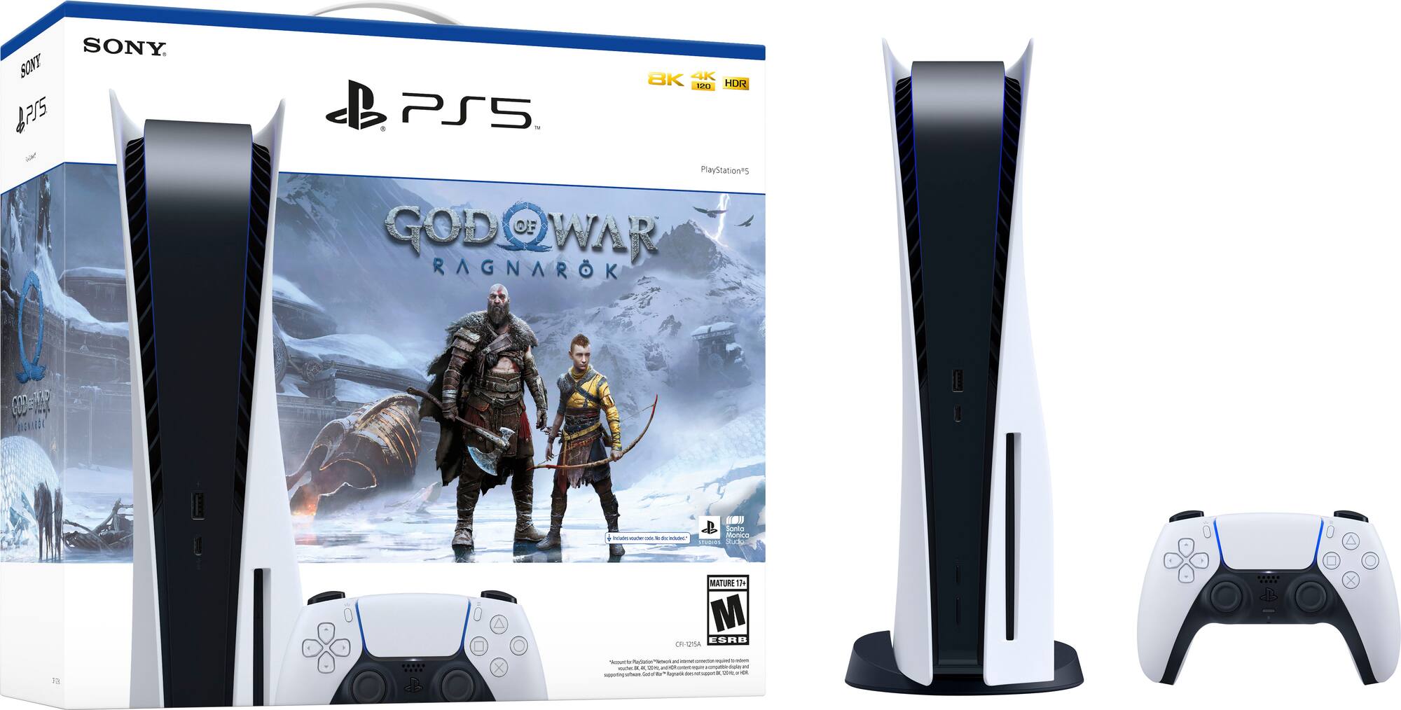 Save on Sony – PlayStation 5 God of War Ragnarök Console Bundle @ BestBuy Save on Sony – PlayStation 5 God of War Ragnarök Console Bundle @ BestBuy