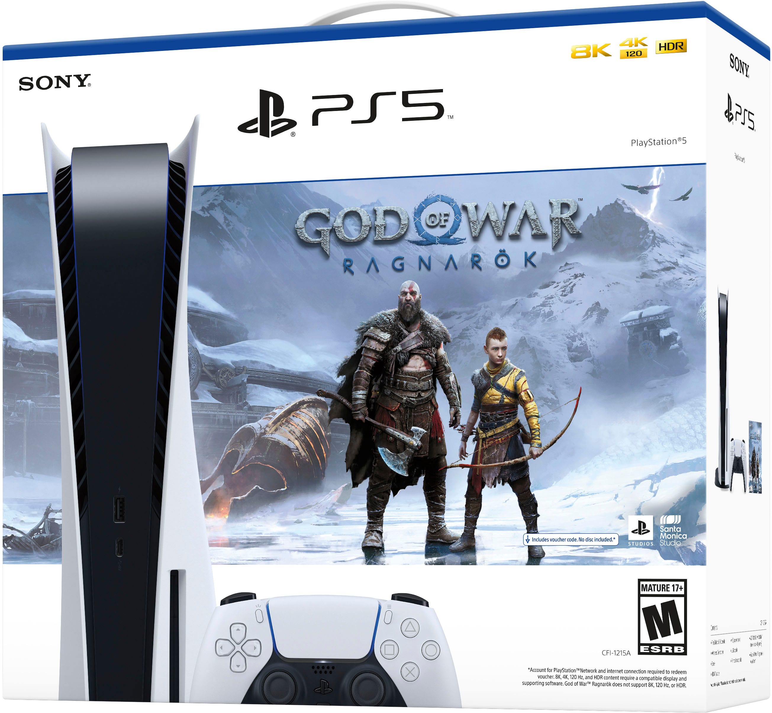 Best Buy: Sony PlayStation 5 God of War Ragnarök Console Bundle