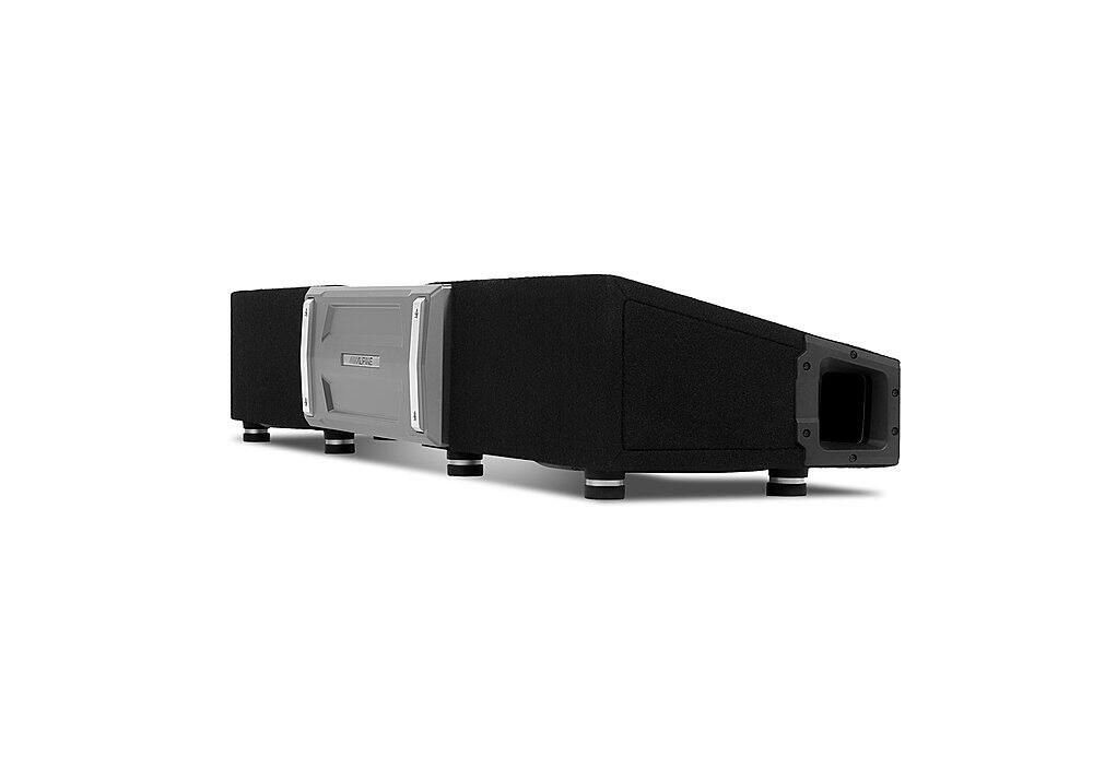Angle. Alpine - 8" S-Series Dual Loaded Truck Enclosure - Black.