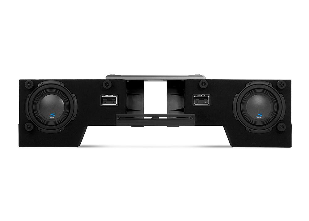 Alt View 11. Alpine - 8" S-Series Dual Loaded Truck Enclosure - Black.