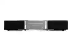 Front. Alpine - 8" R-Series Dual Loaded Truck Enclosure - Black.