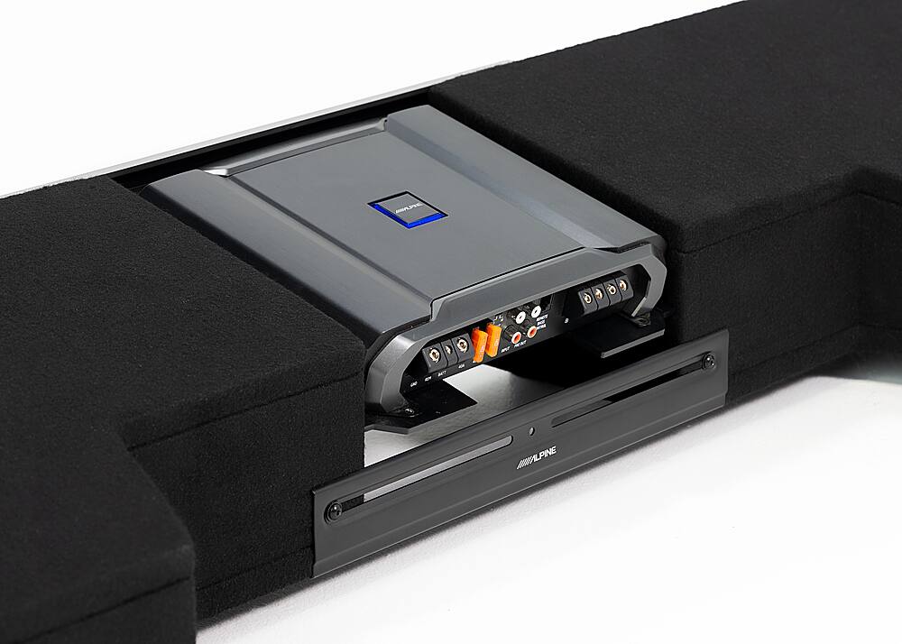 Alt View 15. Alpine - 8" R-Series Dual Loaded Truck Enclosure - Black.