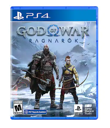 Front. Santa Monica Studios - God of War Ragnarök. - M (Mature 17+)