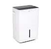 Front. GE - 35-Pint Energy Star Portable Dehumidifer with Smart Dry for Very Damp Spaces - White.