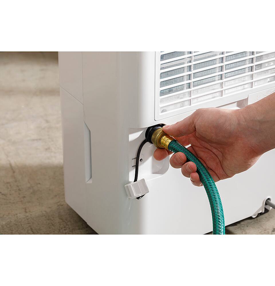 Alt View 14. GE - 35-Pint Energy Star Portable Dehumidifer with Smart Dry for Very Damp Spaces - White.