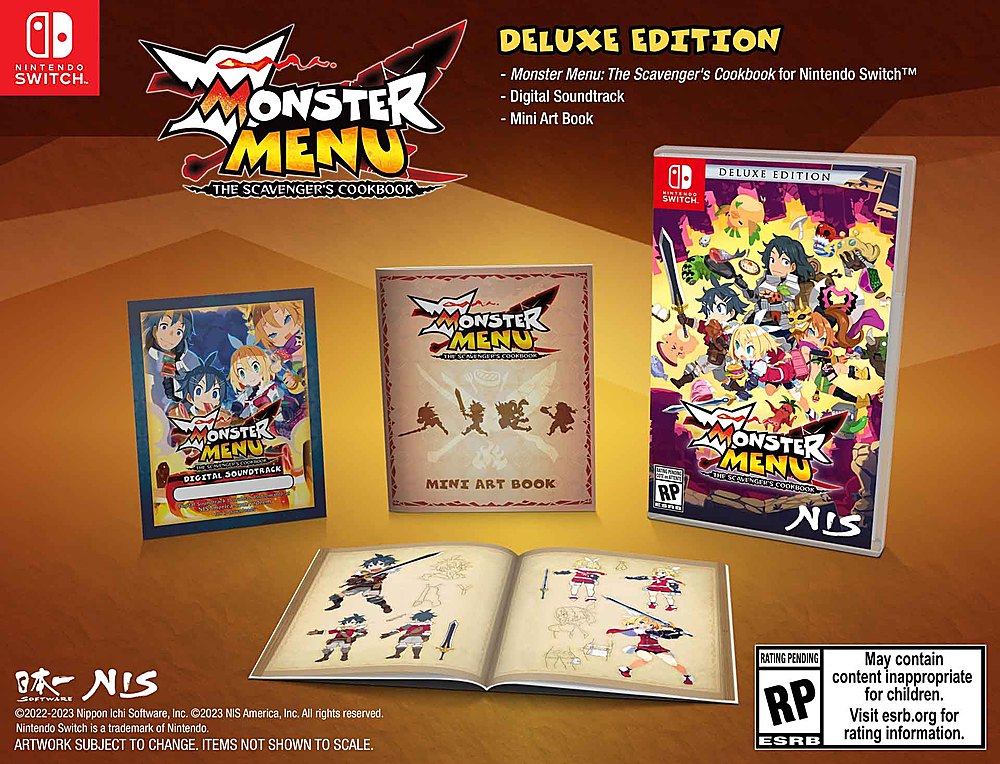 Angle View: Monster Menu: The Scavenger's Cookbook - Nintendo Switch
