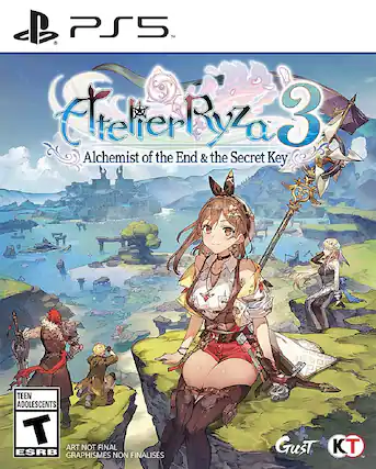 Front. Koei Tecmo - Atelier Ryza 3: Alchemist of the End & the Secret Key. - T (Teen 13+)