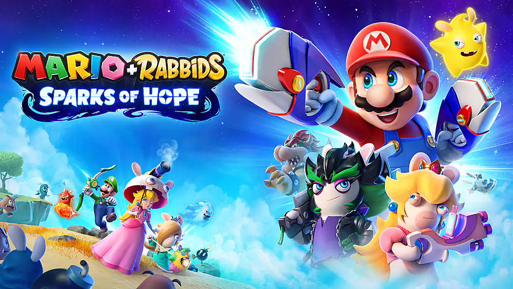 Front. Nintendo - Mario + Rabbids Sparks of Hope. - E10+ (Everyone 10+)