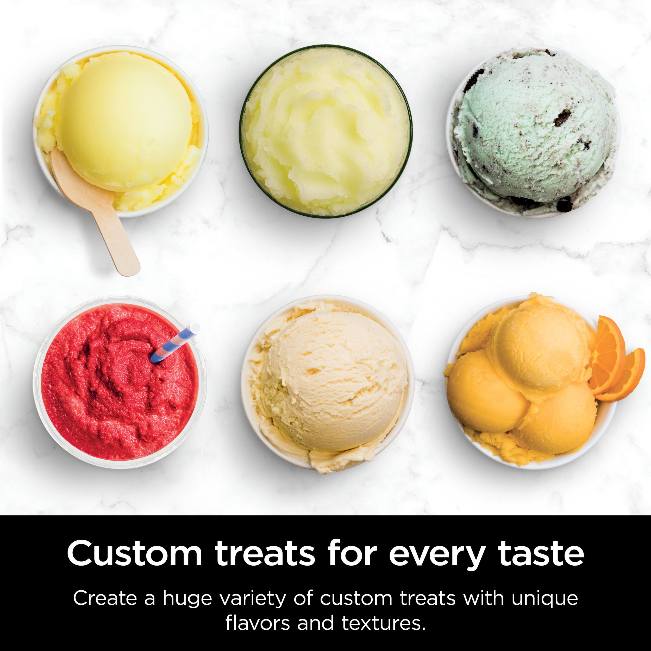 Custom treats for every taste Create a huge variety of custom treats with unique flavors and textures.