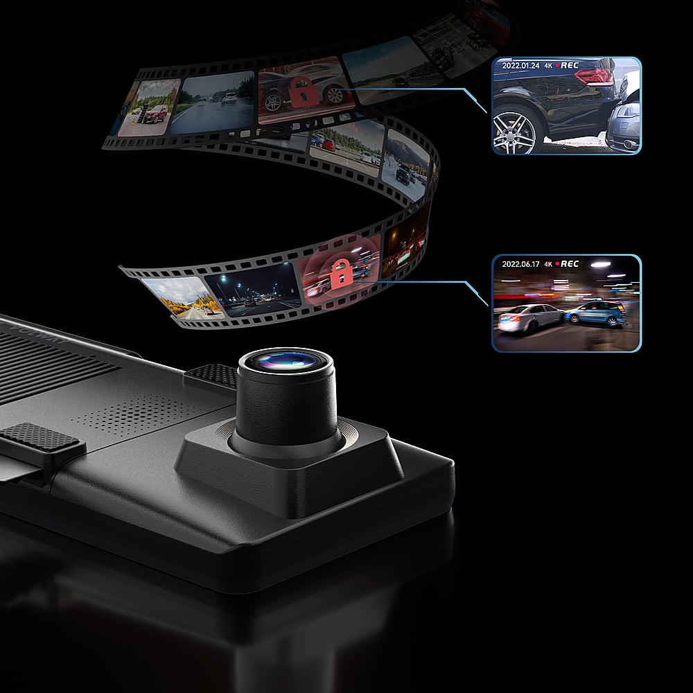 mirror dash cam best buy