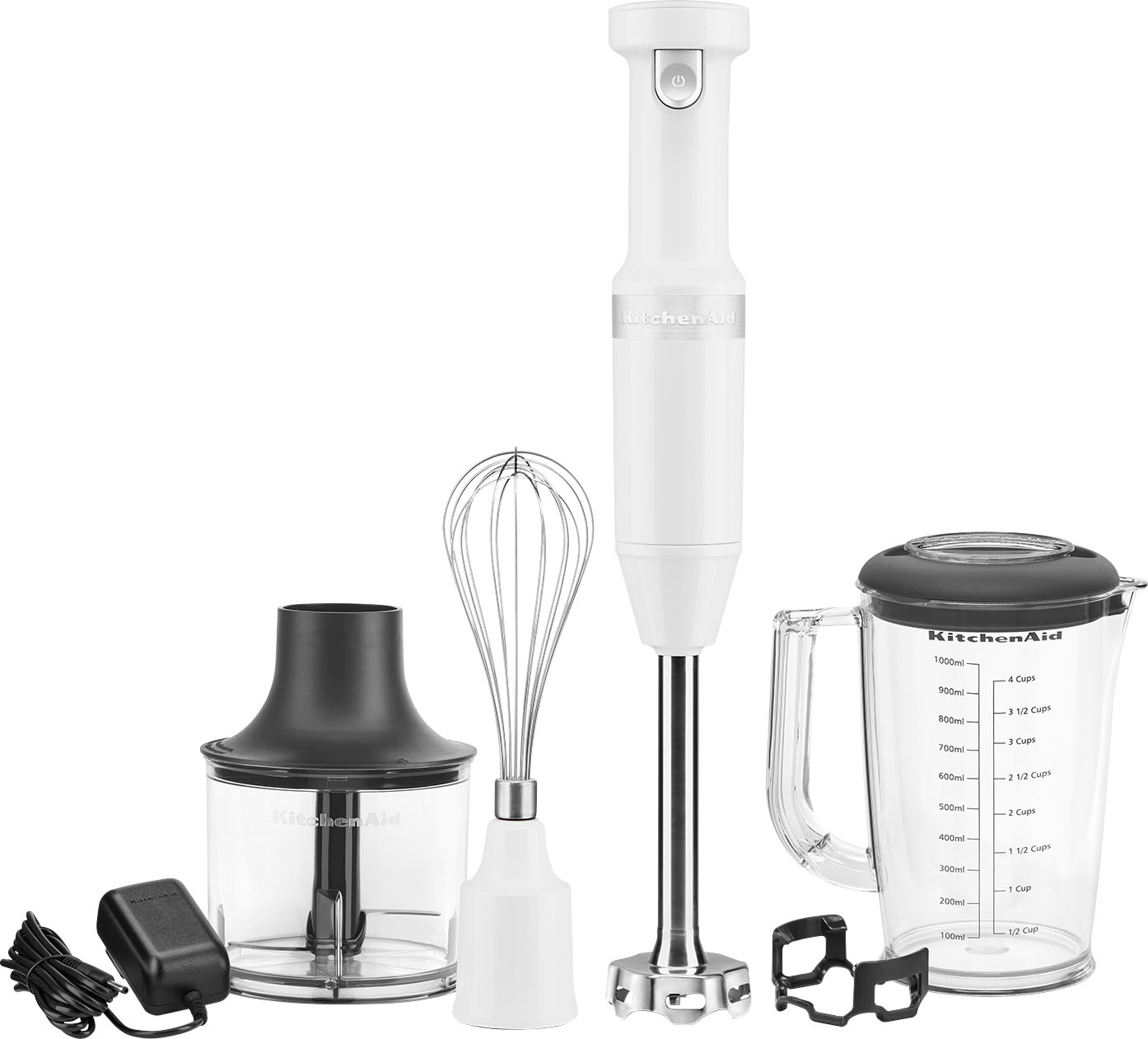 KitchenAid Cordless Variable Speed Hand Blender with Chopper and