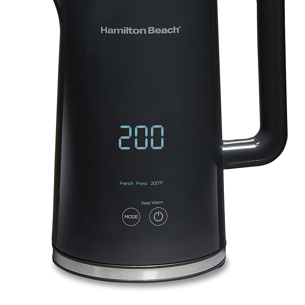 Hamilton Beach Cool-Touch Digital 1.7 Liter Kettle BLACK 41033 - Best Buy