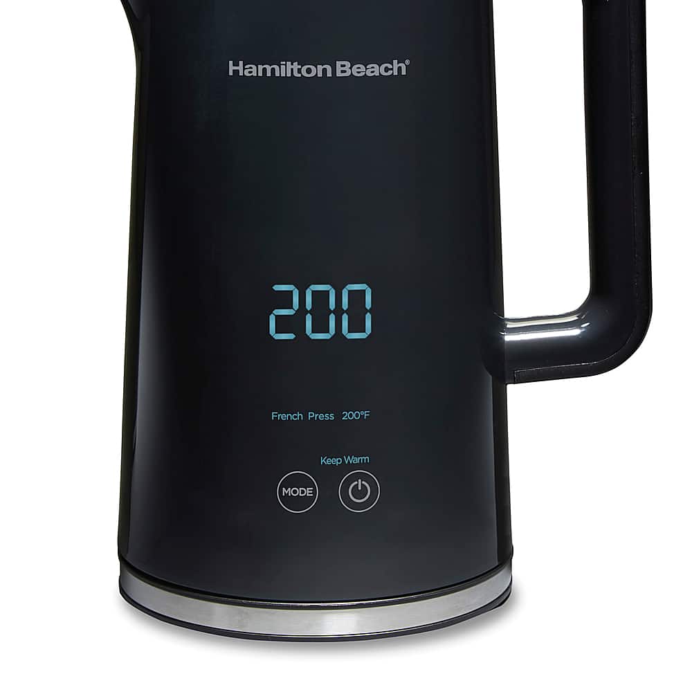 Alt View 11. Hamilton Beach - Cool-Touch Digital 1.7 Liter Kettle - Black.