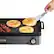 Alt View 13. Hamilton Beach - Professional Cast Iron Electric Grill - BLACK.