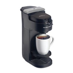 Hamilton Beach - The Scoop Single-Serve Coffee Maker - BLACK - Front_Zoom