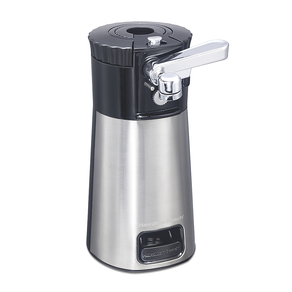 Hamilton Beach OpenStation Electric Automatic Can Opener for Kitchen with  Multi-Tool and Jar Lid Remover, Auto Shutoff, Cord Storage, and Sure Cut