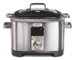Wolf Gourmet - Multi-Function Cooker - STAINLESS STEEL - Front_Zoom