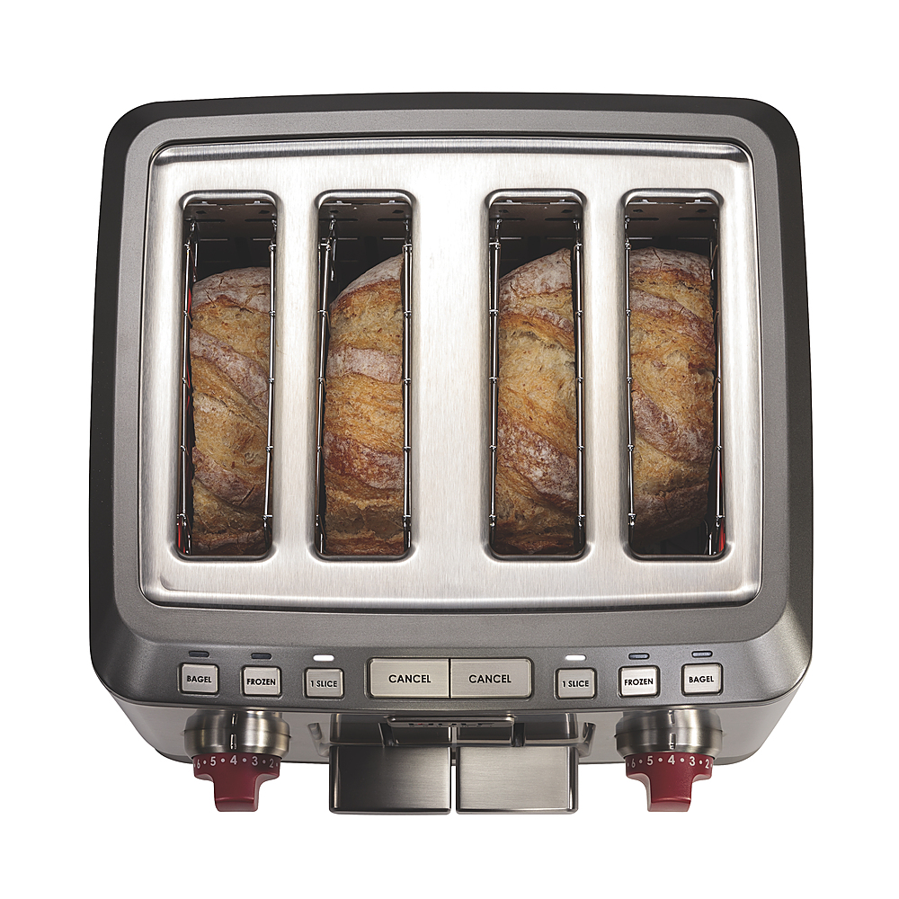 Wolf Gourmet Four-Slice Toaster STAINLESS STEEL WGTR154S - Best Buy