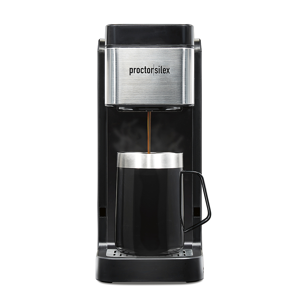 Proctor Silex 10-Cup Black Residential Drip Coffee Maker in the