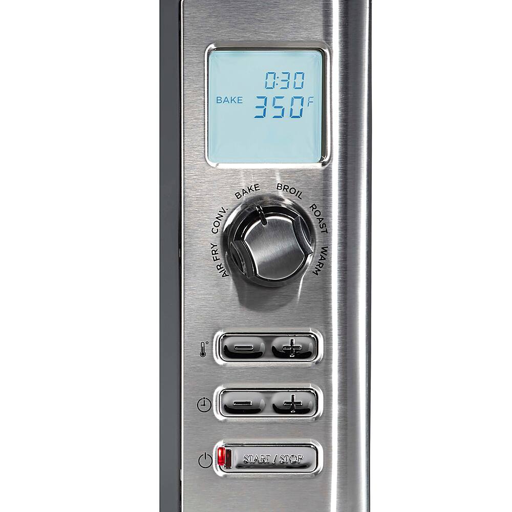 Alt View 12. Hamilton Beach - Sure-Crisp XL 1.12 Cu. Ft. Air Fryer Digital Toaster Oven - GREY.