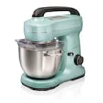 Hamilton Beach - 300 Watt 7 Speed Stand Mixer - Aqua