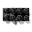 Left. T3 - Volumizing Hot Rollers Luxe Set with Dual Temperature Control - Black.