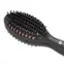 Left. T3 - Edge Heated Smoothing & Straightening Brush for Styling - Metallic Graphite.