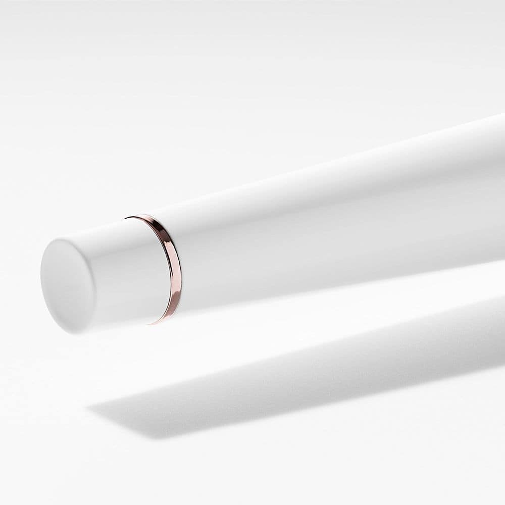 Alt View 18. T3 - SinglePass Wave 1 ¼” – ¾” Tapered Styling Wand - White & Rose Gold.