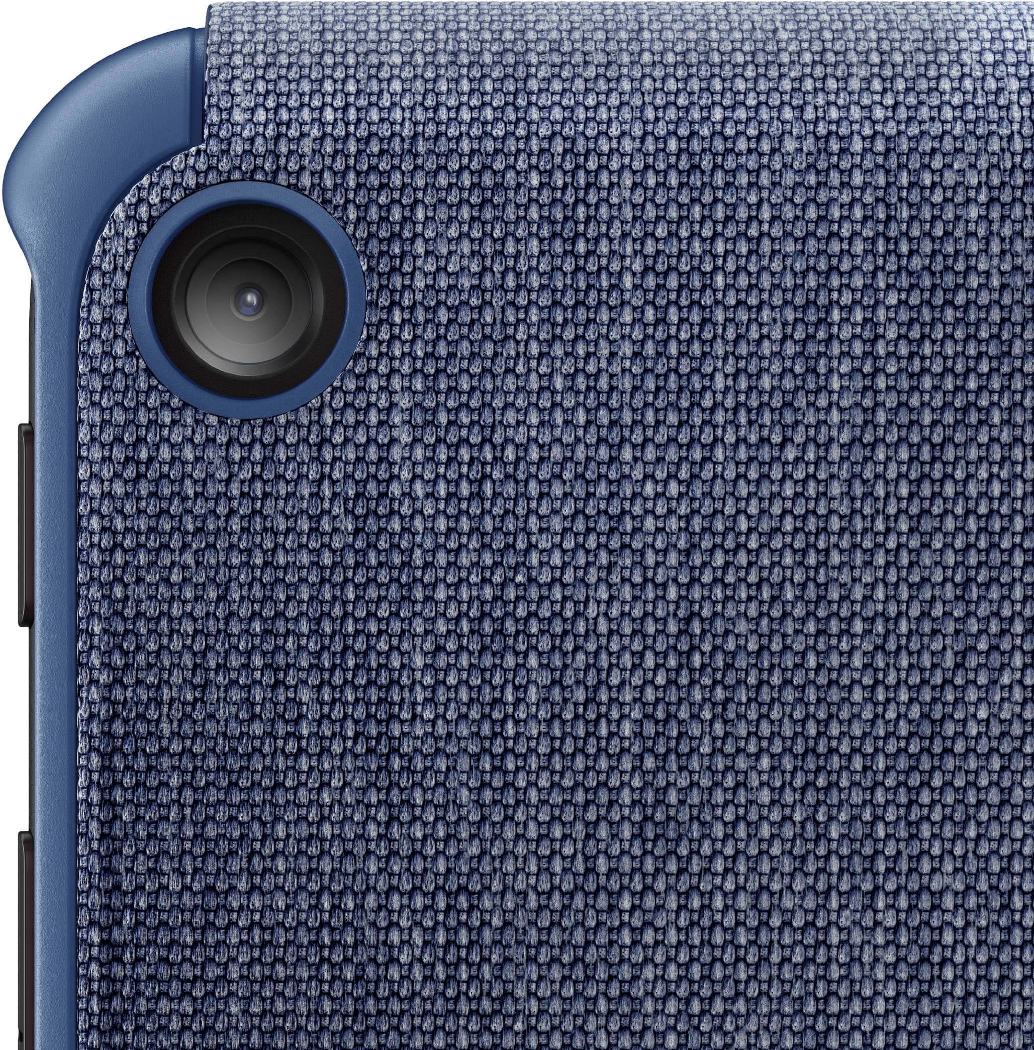 Angle. Amazon - Fire HD 8 Tablet Cover (Only compatible with 12th generation tablet, 2022 release) - Denim.