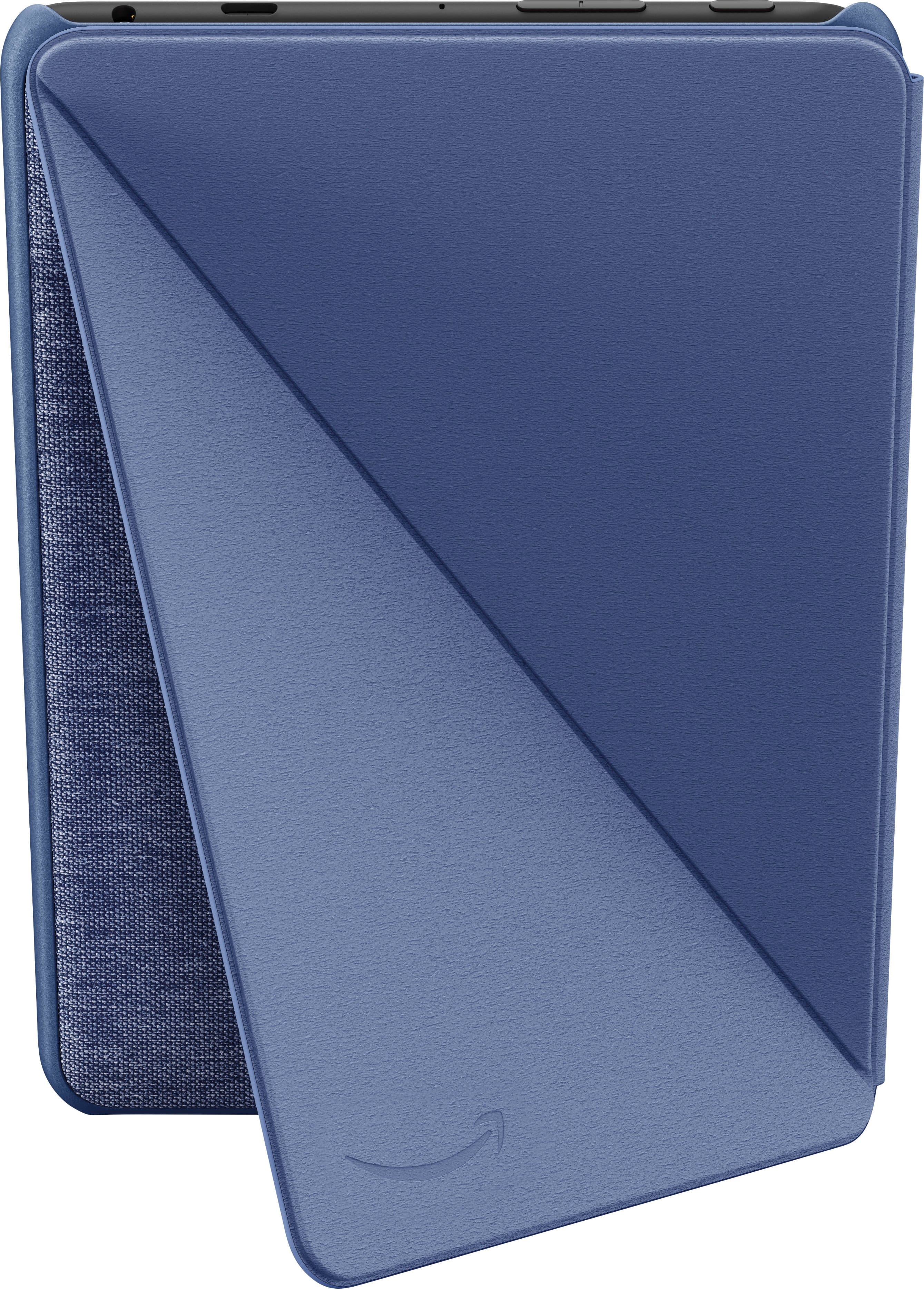 Left. Amazon - Fire HD 8 Tablet Cover (Only compatible with 12th generation tablet, 2022 release) - Denim.