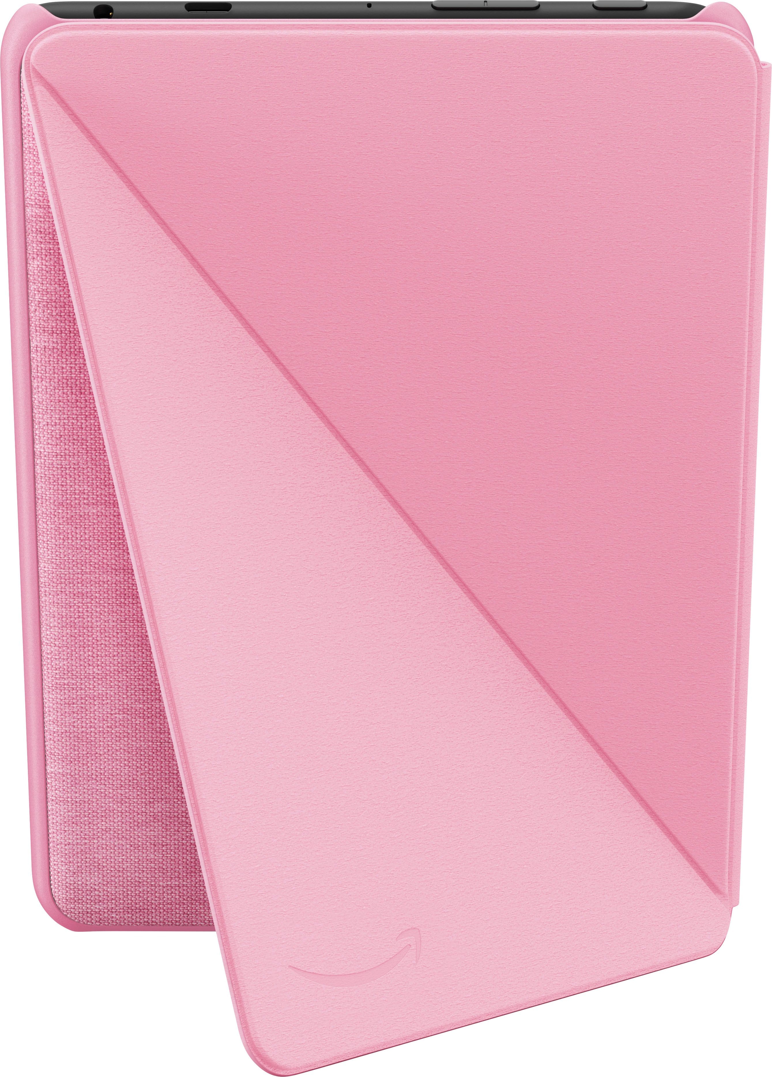 Left. Amazon - Fire HD 8 Tablet Cover (Only compatible with 12th generation tablet, 2022 release) - Rose.