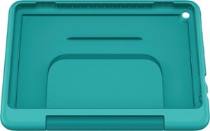 Amazon - Kid-Friendly Case for Fire HD 8 tablet (Only compatible with 12th generation tablet, 2022 release) - Hello Teal - Front_Zoom
