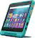 Left. Amazon - Kid-Friendly Case for Fire HD 8 tablet (Only compatible with 12th generation tablet, 2022 release) - Hello Teal.