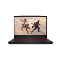 MSI - 15.6" Gaming Laptop 1920 x 1080 (FHD) - Intel 11th Gen Core i7 - NVIDIA GeForce RTX 3060 with 16GB and 1TB - SSD - Black - Front_Zoom