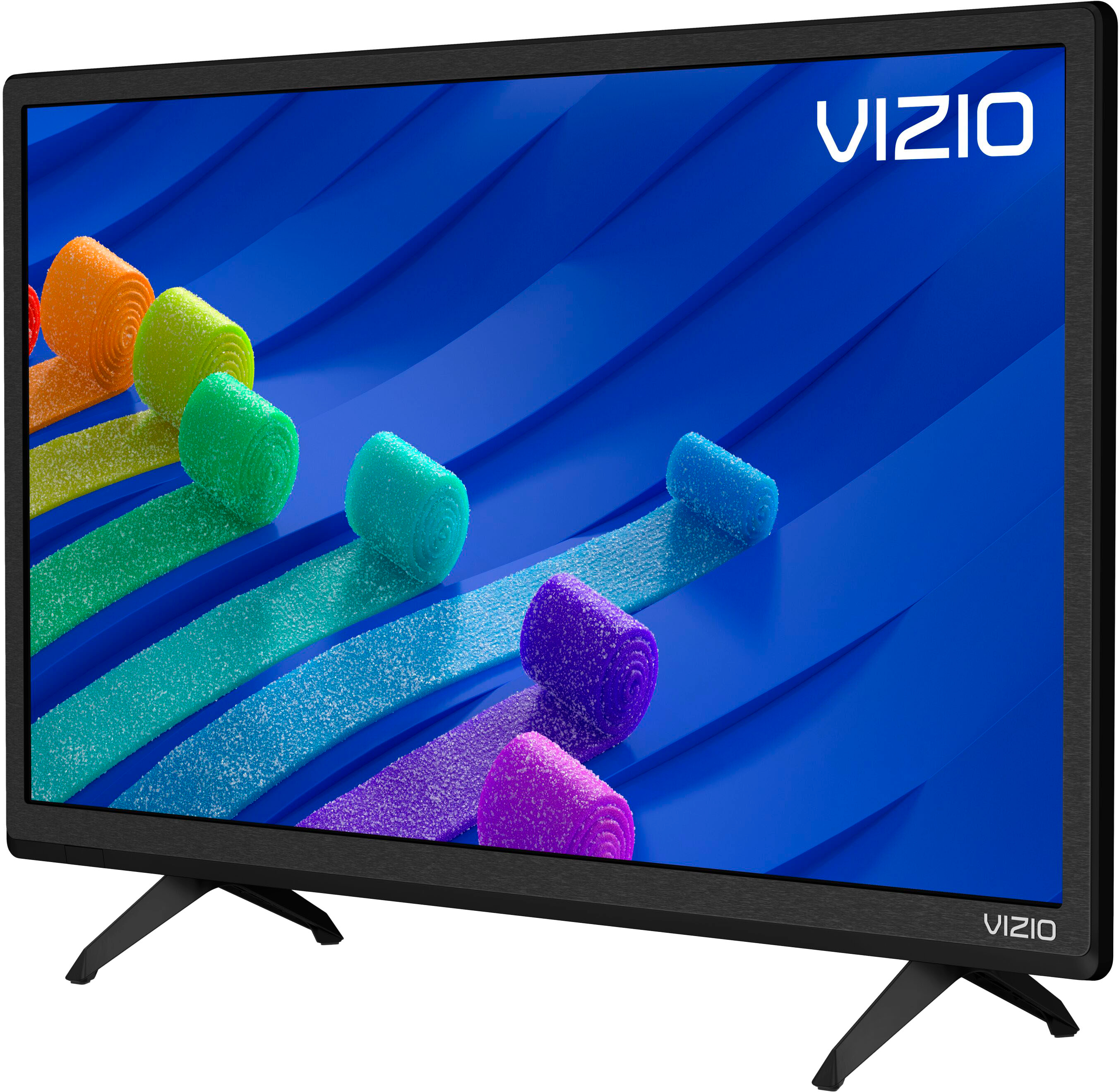 Back View: VIZIO - 24" Class D-Series LED 720P Smart TV