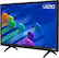 Back. VIZIO - 24" Class D-Series LED 720P Smart TV - Black.