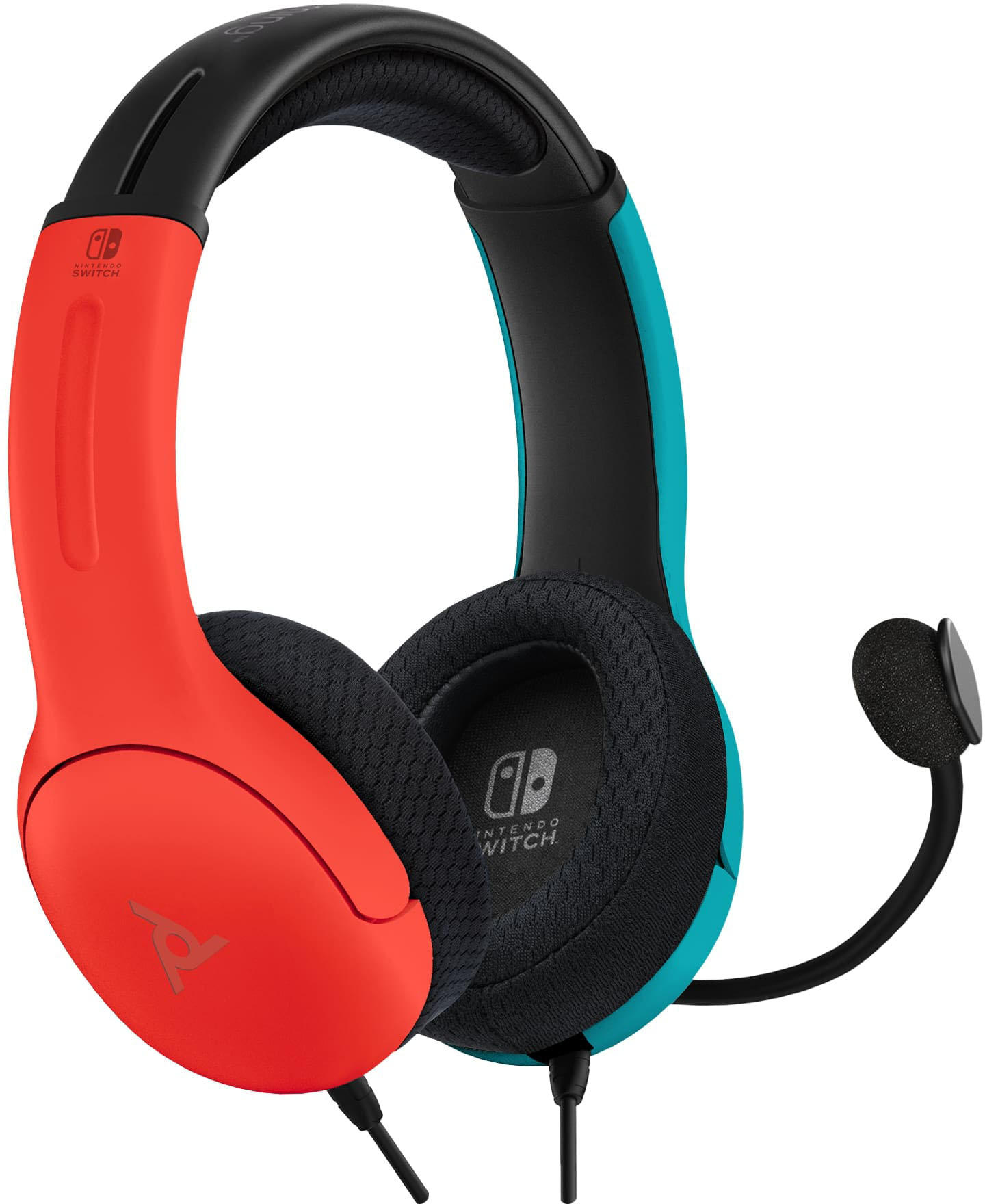 PDP AIRLITE Wired Gaming Headset Nintendo Switch Blue and Red 500-162-NA-BLRD - Best Buy