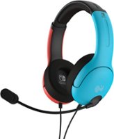 PDP - AIRLITE Wired Gaming Headset For Nintendo Switch, Nintendo Switch - OLED Model, & Nintendo Switch Lite - Neon Pop - Front_Zoom