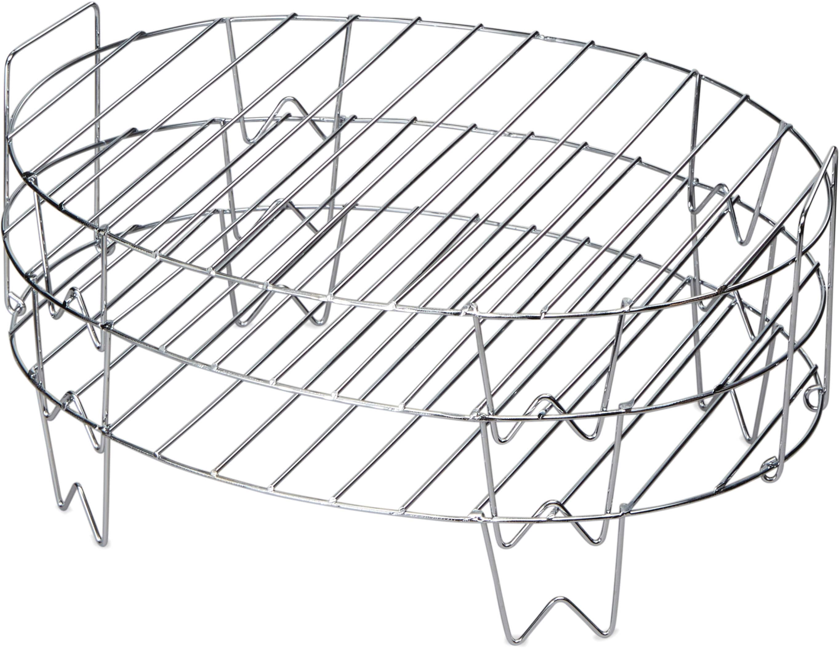 Alt View 17. Weston - 2-in-1 Indoor Smoker and Slow Cooker - STAINLESS STEEL.