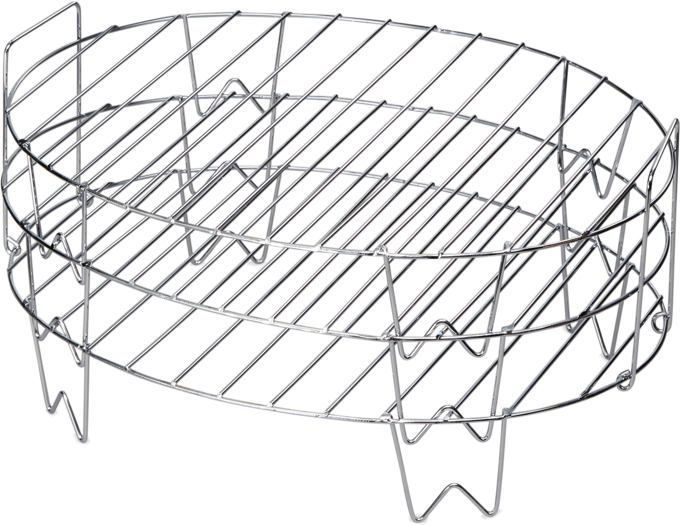 Alt View 17. Weston - 2-in-1 Indoor Smoker and Slow Cooker - STAINLESS STEEL.