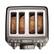 Alt View Zoom 11. Wolf Gourmet - Four-Slice Toaster - STAINLESS STEEL.