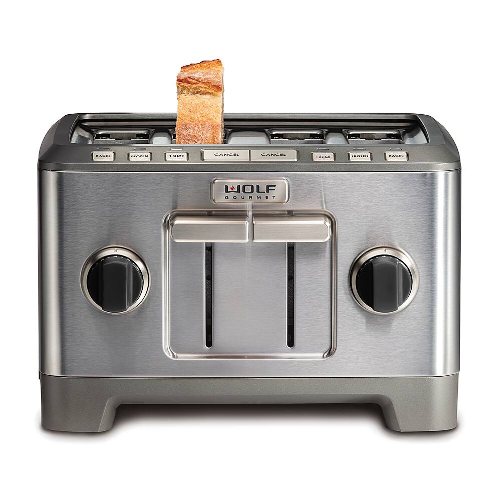 Best Buy Wolf Gourmet FourSlice Toaster STAINLESS STEEL WGTR174S