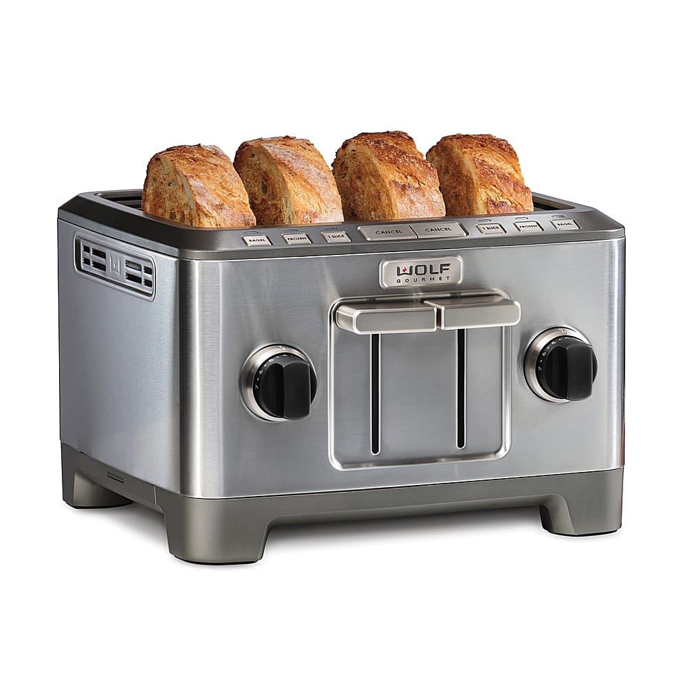 Best Buy Wolf Gourmet FourSlice Toaster STAINLESS STEEL WGTR174S